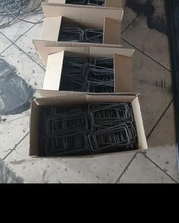 Estribos preparados pela TR